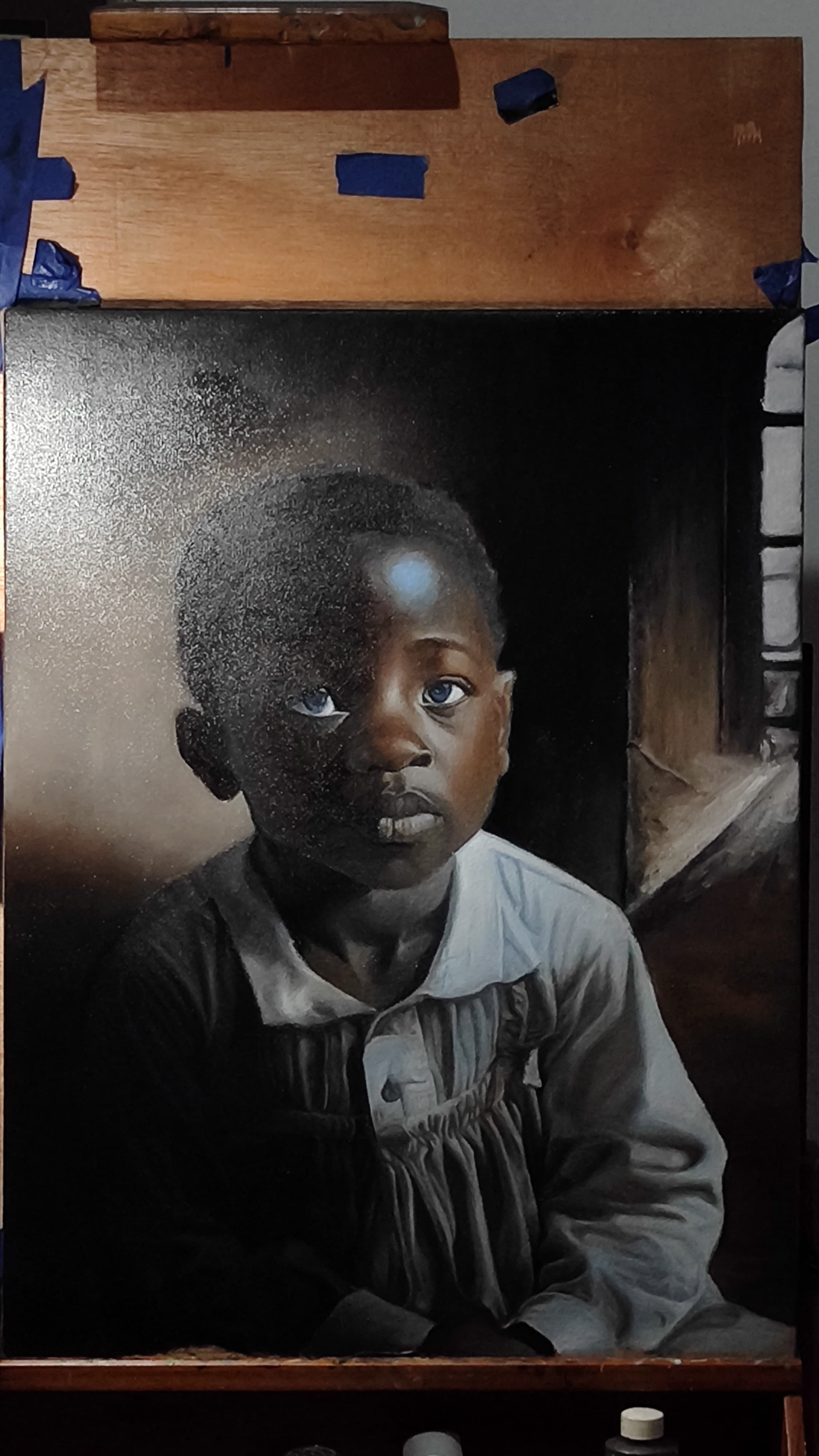 Later painting stage of El Misionero
