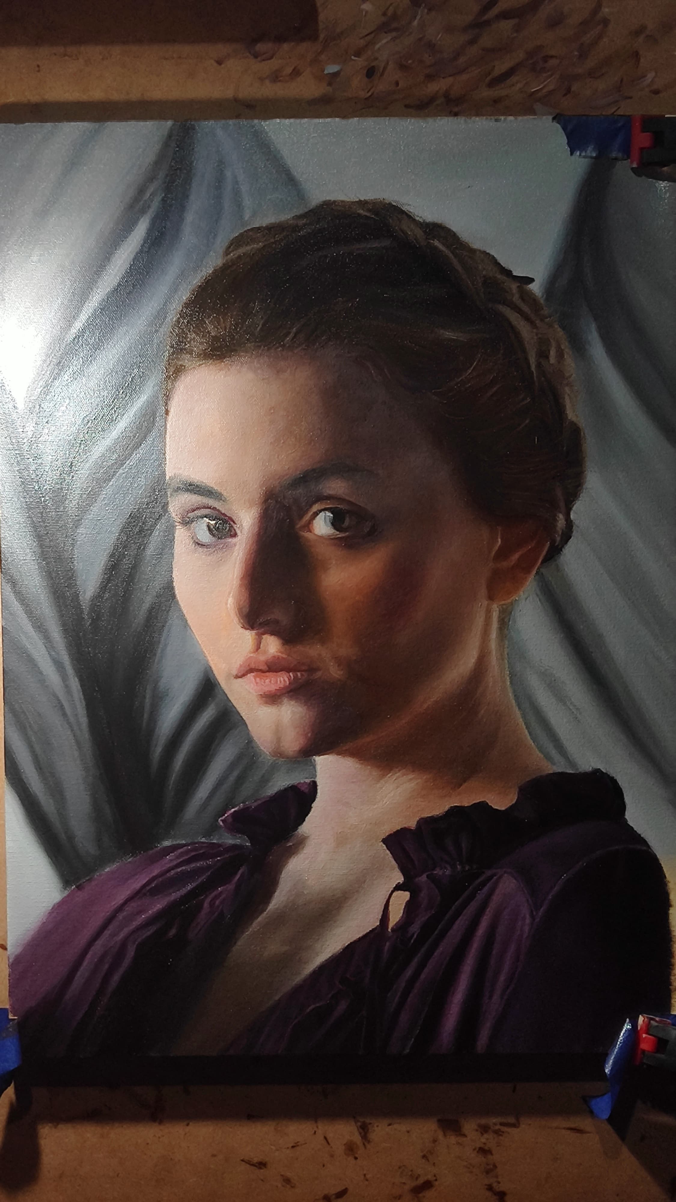 Retrato de Mujer by Rolando Del Carmen